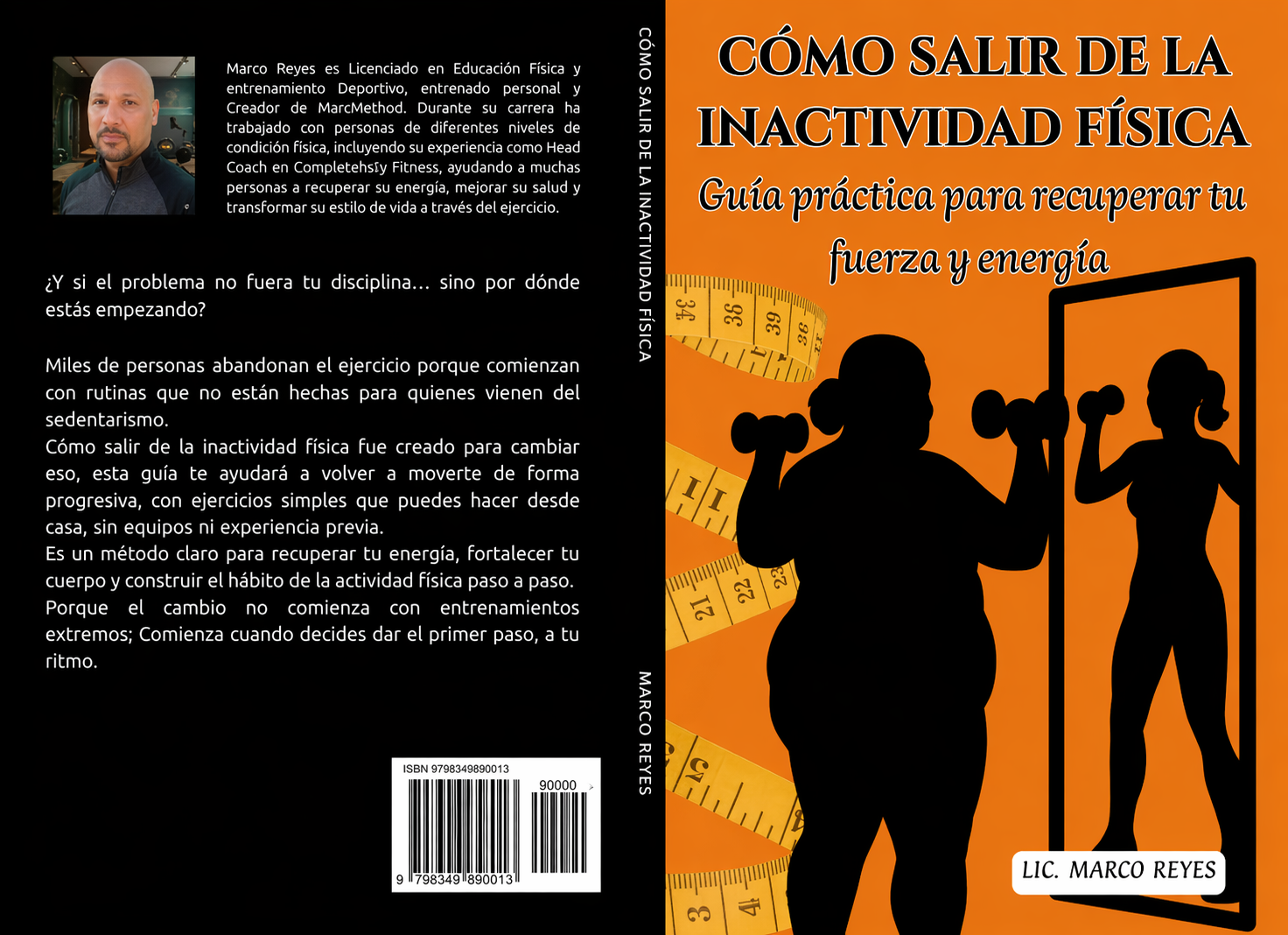 Libro Cómo Salir de la Inactividad Física, de Marco Reyes