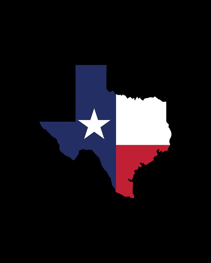 Texas state map